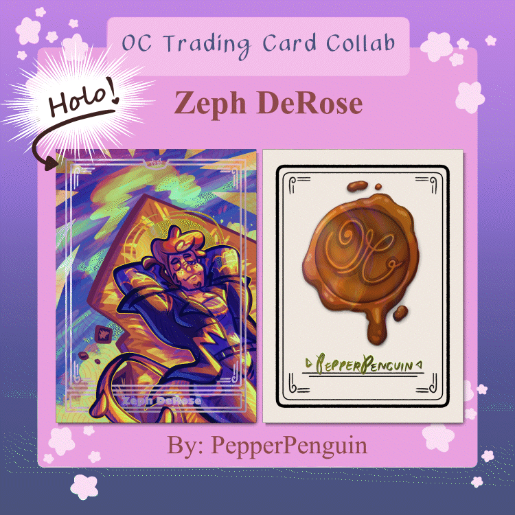 Zeph DeRose Holographic Card || OCTCG Collab
