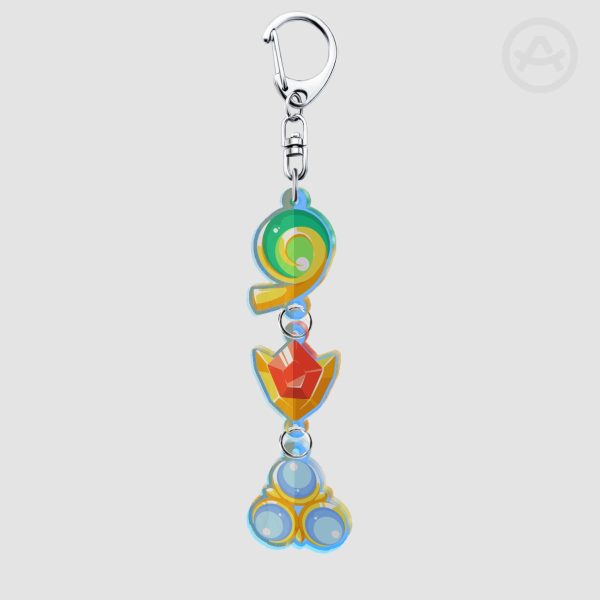 Spiritual Stone Keychain