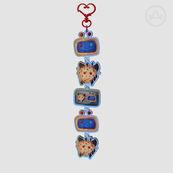 RadioStatic Cookies Connection Acrylic Keychains