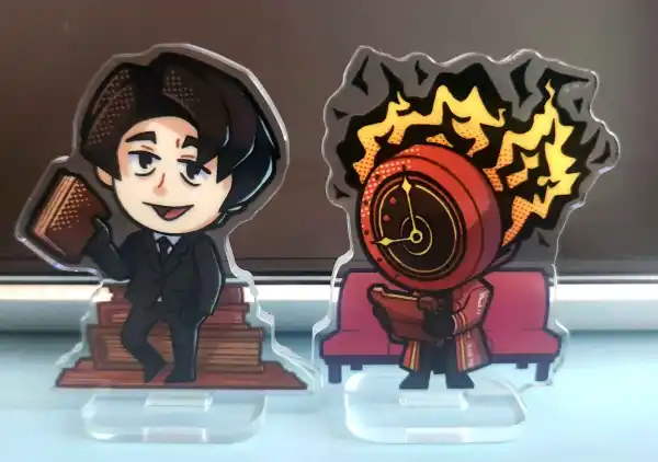 Protag Duo - Dante and Roland Standee Set