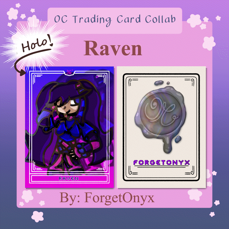 Oc Trading Card: Raven