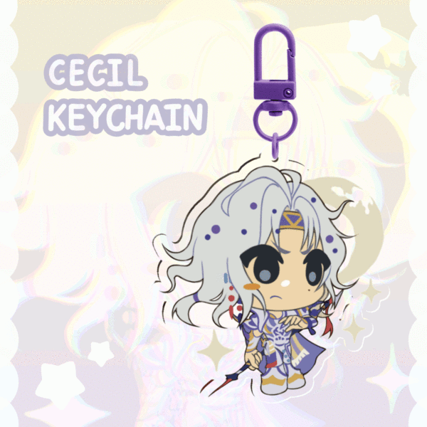 Dissidia Cecil Keychain