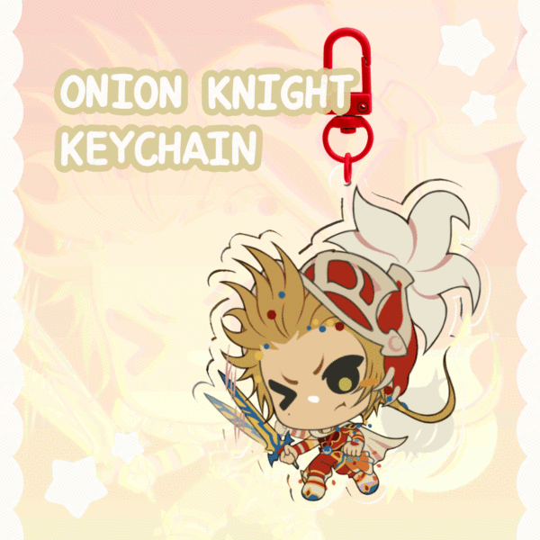 Dissidia Onion Knight Keychain