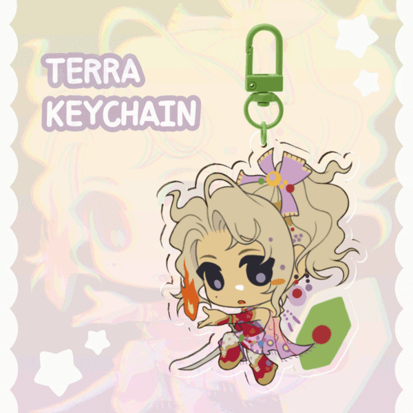 Dissidia Terra Keychain