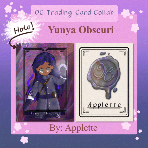 [OC Card Collab] Yunya Obscuri Photocard