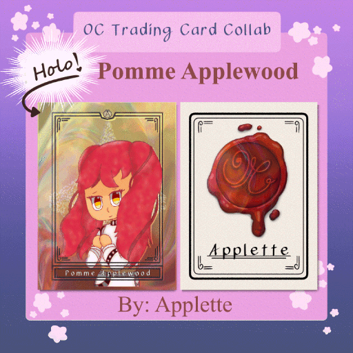 [OC Card Collab] Pomme Applewood Photocard