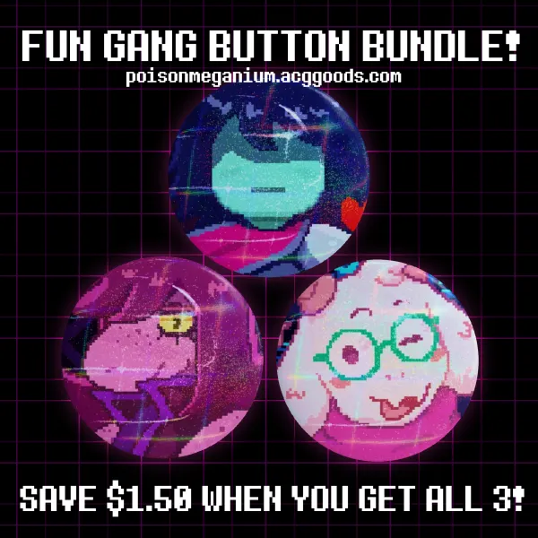 Fun Gang Button Bundle