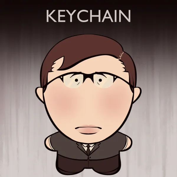 Operation Avalanche - Chibi Owen Keychain