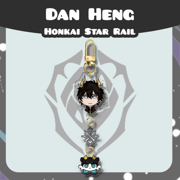 [HSR] Connection Keychain - Dan Heng