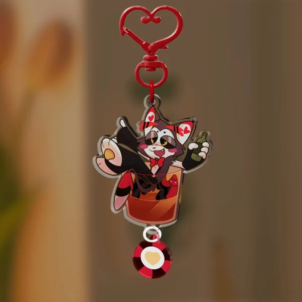 Love In A Cocktail | Husk Matching Dangle Keychain