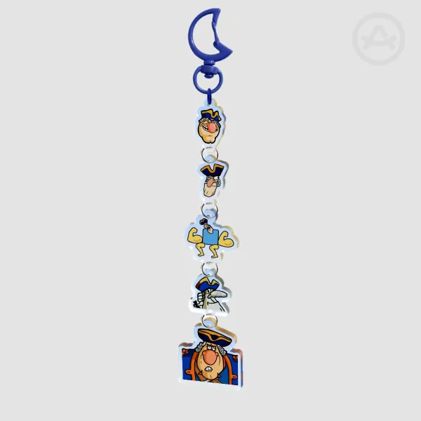 Captain Smollett - Silly Keychain