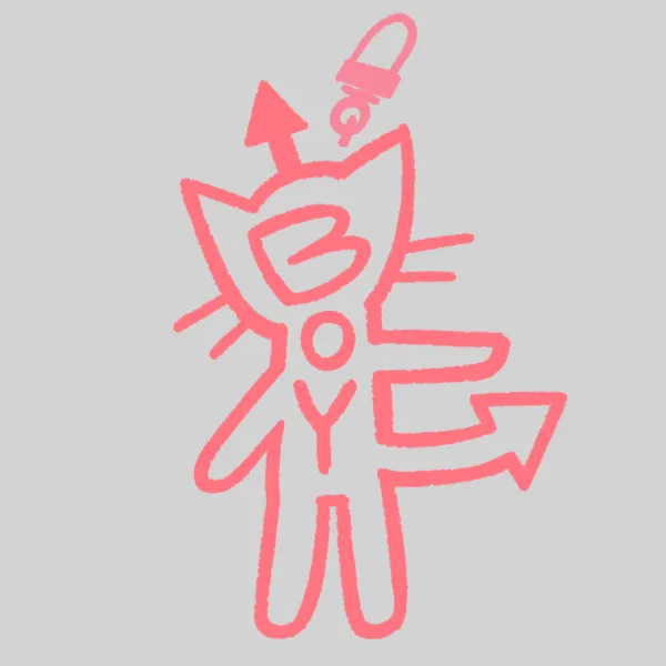 Catboy Keychain