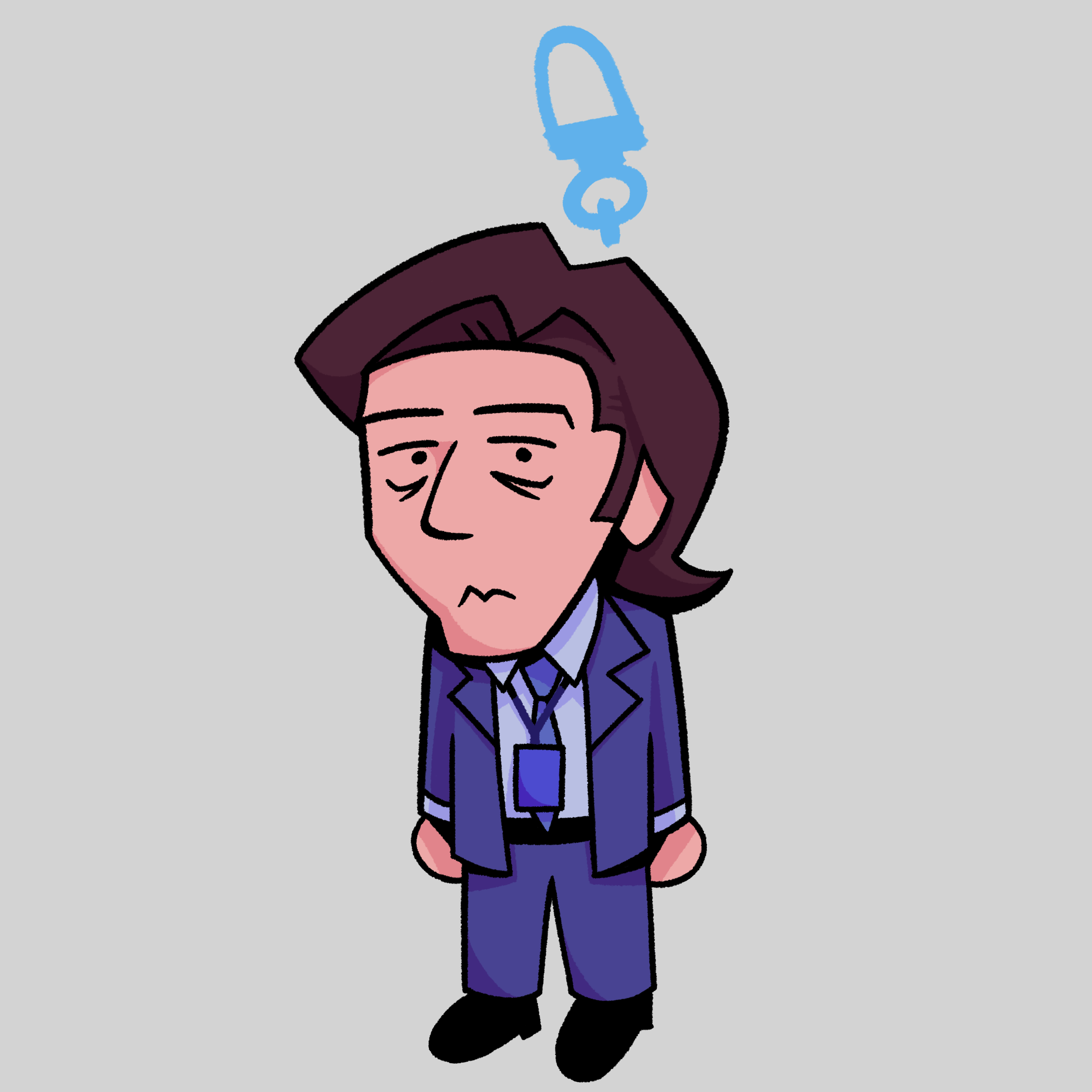 Mark S Keychain