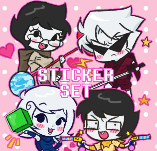 Alpha Kids sticker set!