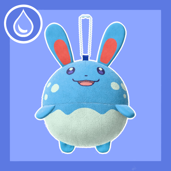 Azumarill Plush Keychain