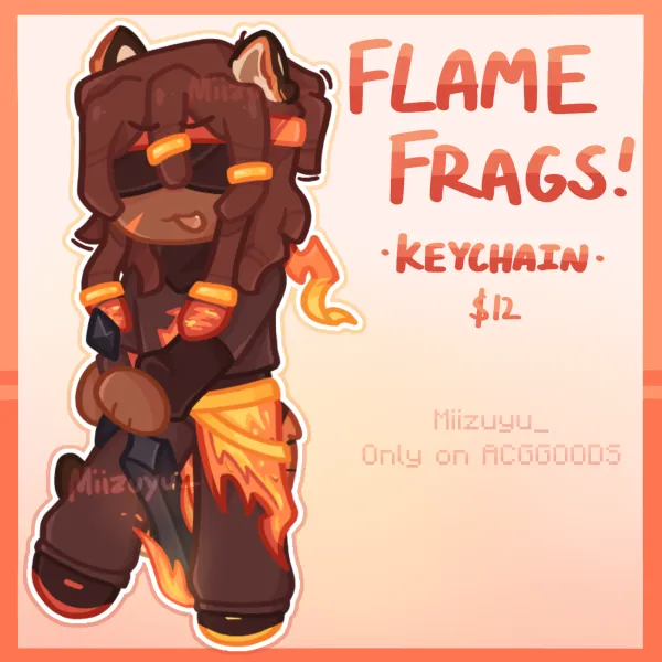 FlameFrags Keychain