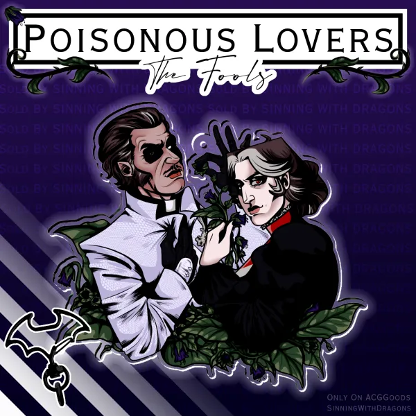 Poisonous Lovers Keychain