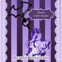 Chained Ghost - OC Acrylic Keychain