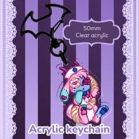 Corpse Nurse - OC Acrylic Keychain