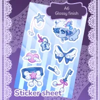 Peggie Stickers Sheet - OC Tenshi Kaiwai Pegasus
