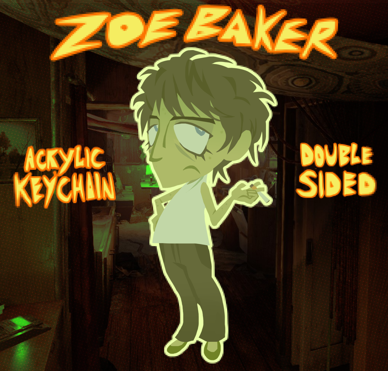 Zoe Baker Keychain!