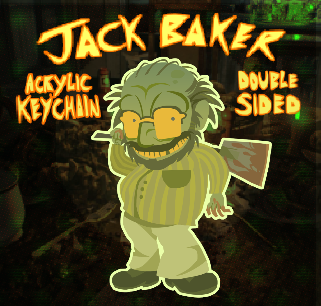 Jack Baker Keychain!