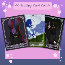 OC Trading Card Collab set