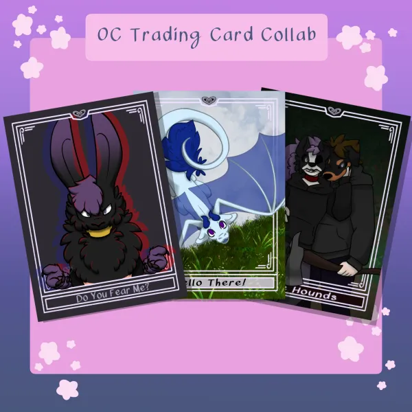 OC Trading Card Collab set