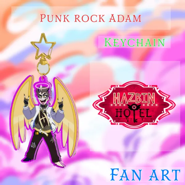 Adam Rock Keychain