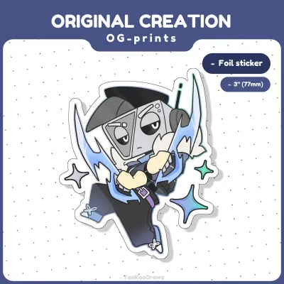 Frost (Foil Stamp Stickers)