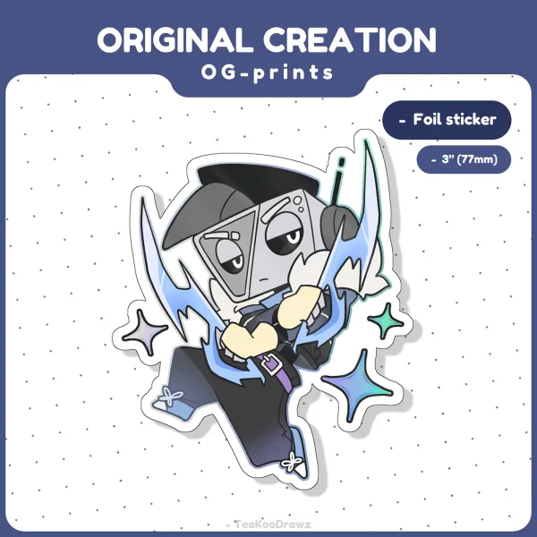 Frost (Foil Stamp Stickers)