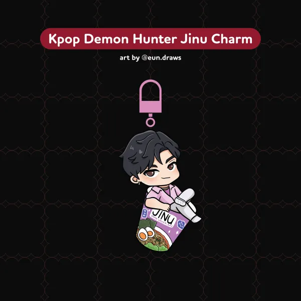 Jinu Kpop Demon Hunters Keychains