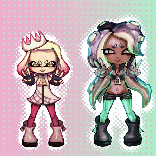 Off the hook keychain set