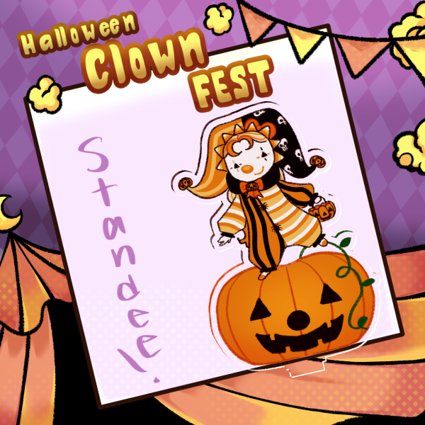 [OC] Silly Nilly Halloween Standee