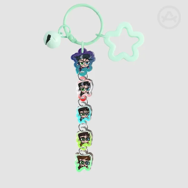 WHITTMAN BOYS Connection Acrylic Keychain