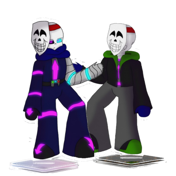 Hacker Sans Acrylic Standee Set
