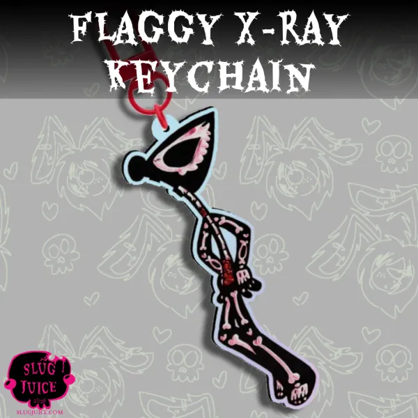 Flaggy X-Ray Keychain