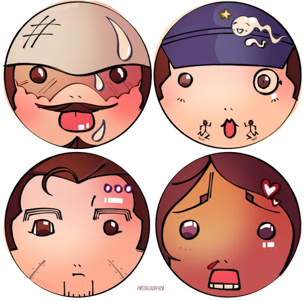 The Seventh Division (Holographic Badge pins)