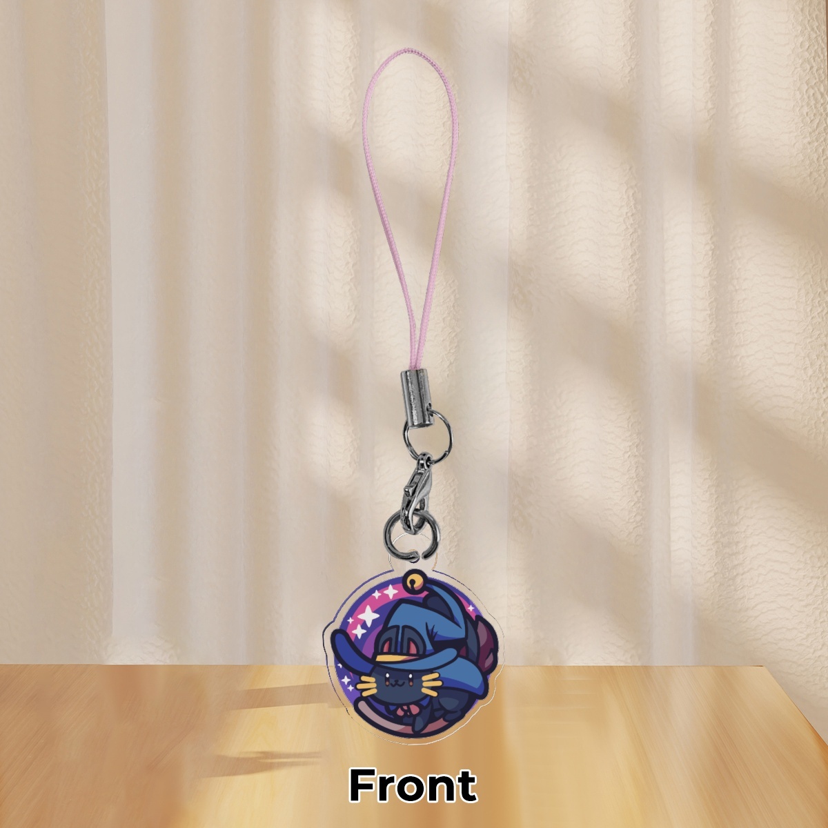 Spookitty Witch Charm