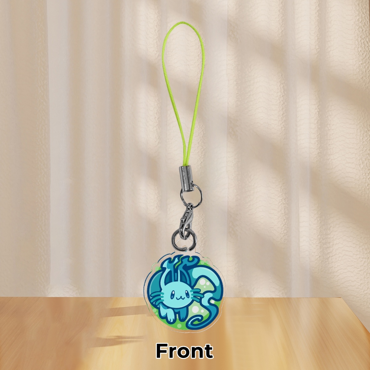 Spookitty Ghost Charm