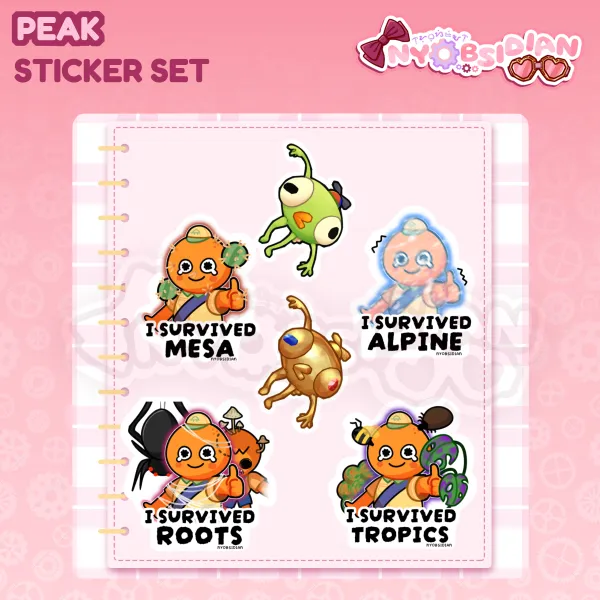 PEAK Sticker Set