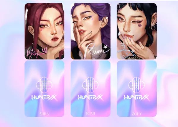 HUNTR/X Photocards Bundle