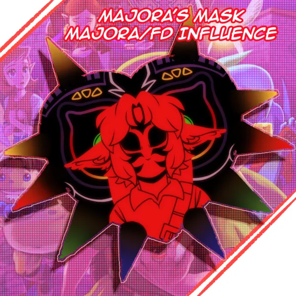 Majora's Mask FD Influence Keychain