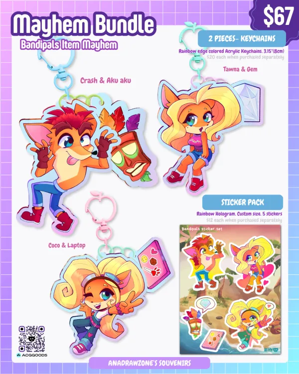 Mayhem Bundle | Bandipals Item Mayhem