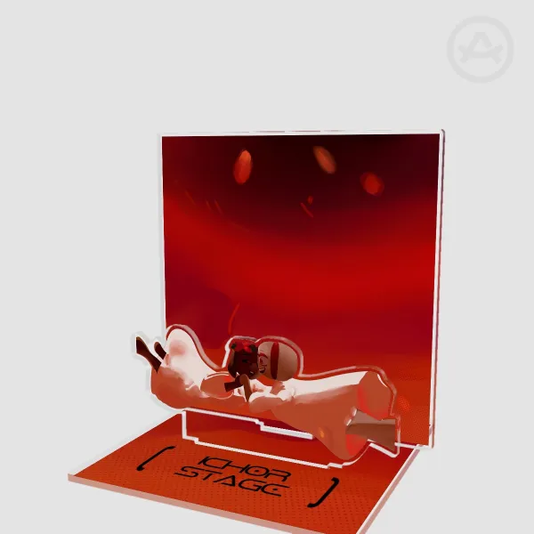 Double Insert Acrylic Standees ShellBasket/ALNST/DANDYS WORLD FANART