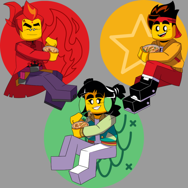 Traffic Light Trio Soup Series Keychains