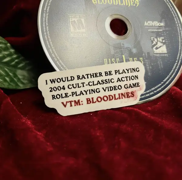 I Would Rather Be Playing VTM