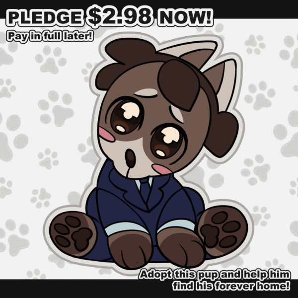 PLUSHIE Puppy Jack Desmond