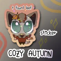 I found leef Stickers / Cozy Autumn