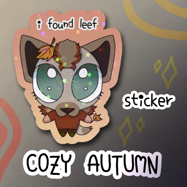 I found leef Stickers / Cozy Autumn